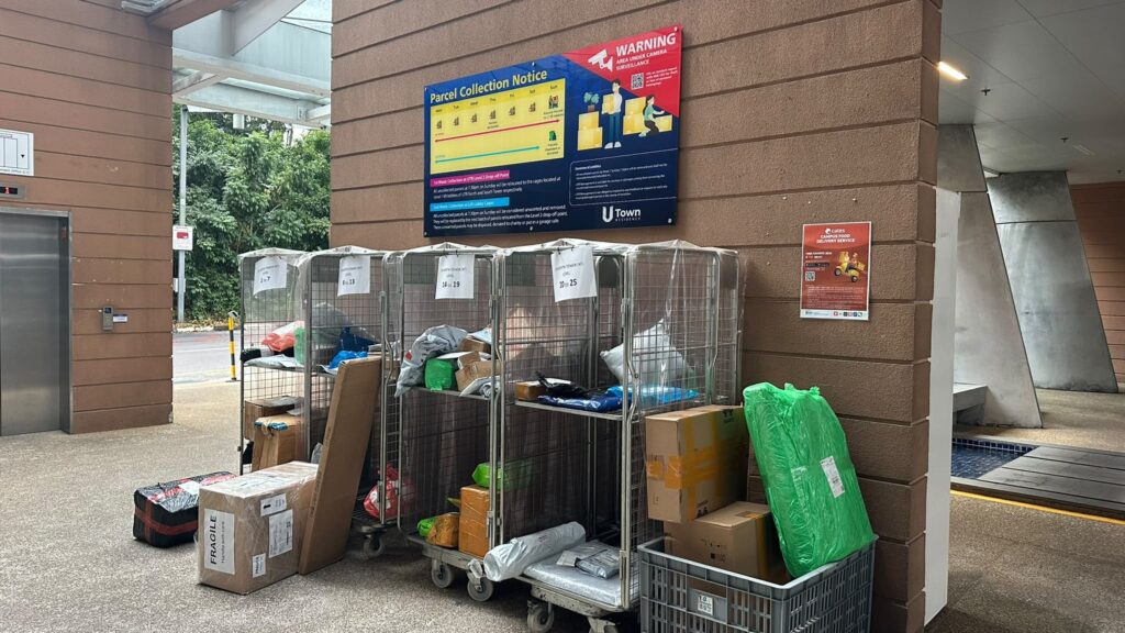 North Tower Parcel Collection Point